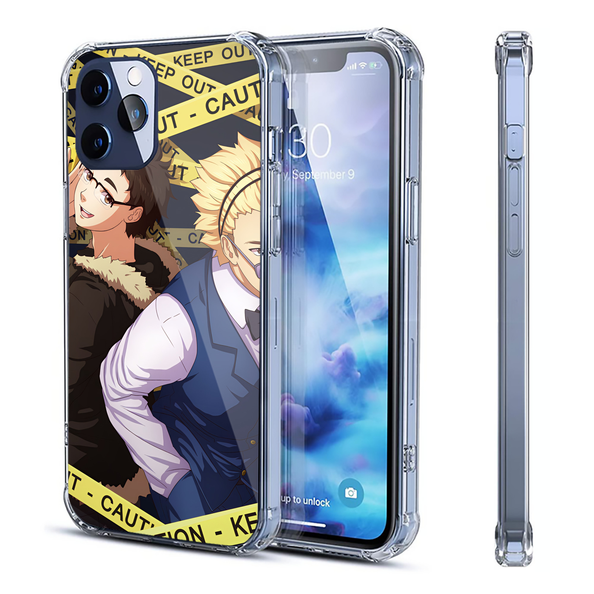 （画像用） ハイキュー!! Haikyu!! 【iPhone 12シリーズ対応】透明スマホケース（クリアソフトケース）